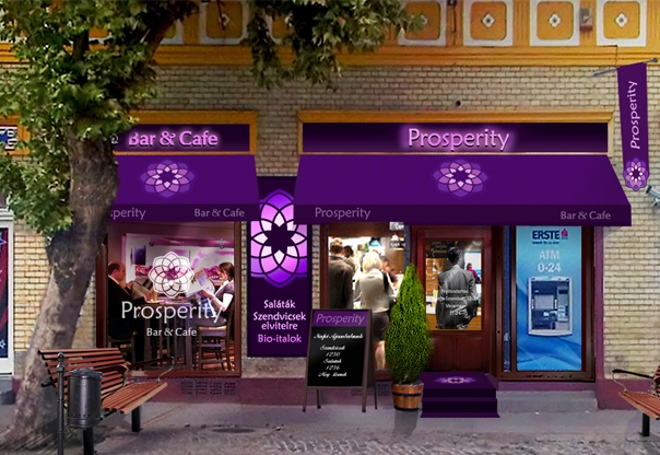 Exterior design for Prosperity Bar & Restaurant: Artamax Design ...