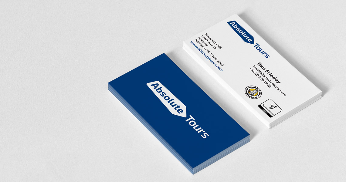 Absolute Tours Business Cards