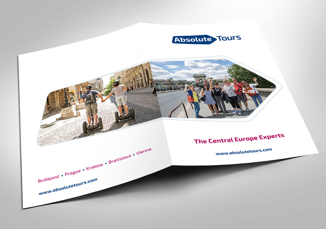 Travel Company Brochure Design Cover