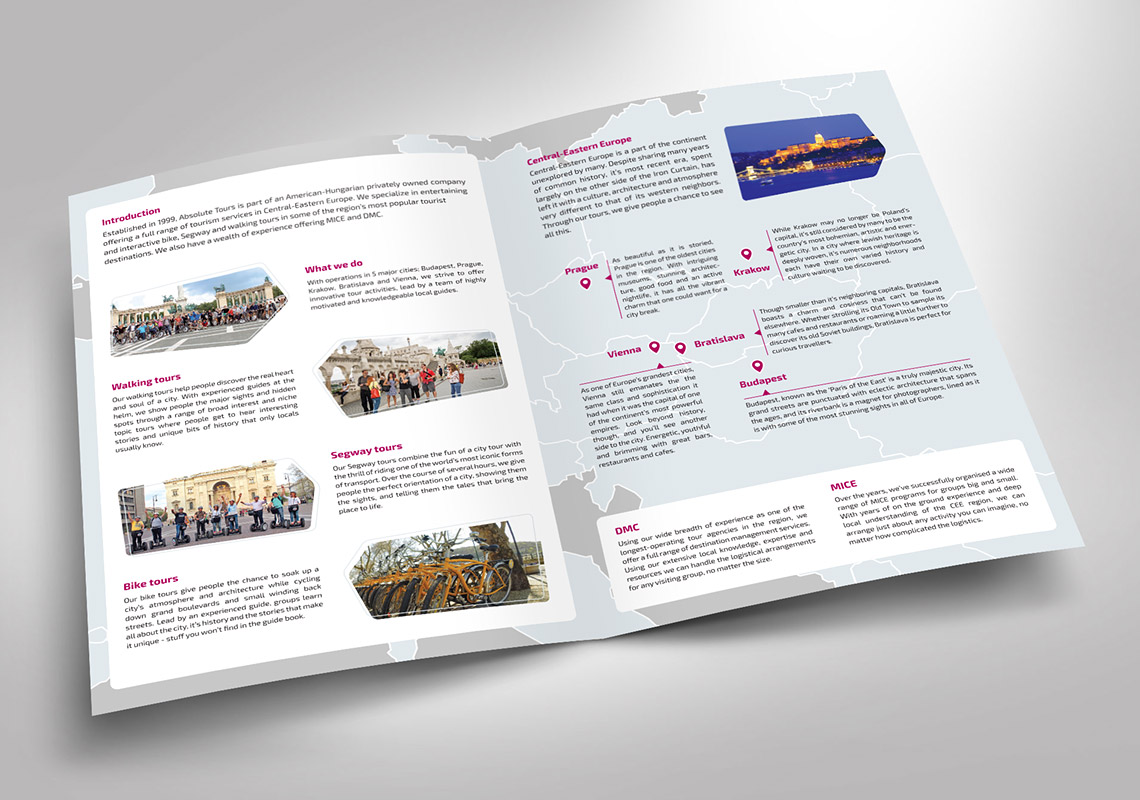 Travel Company Brochure Design