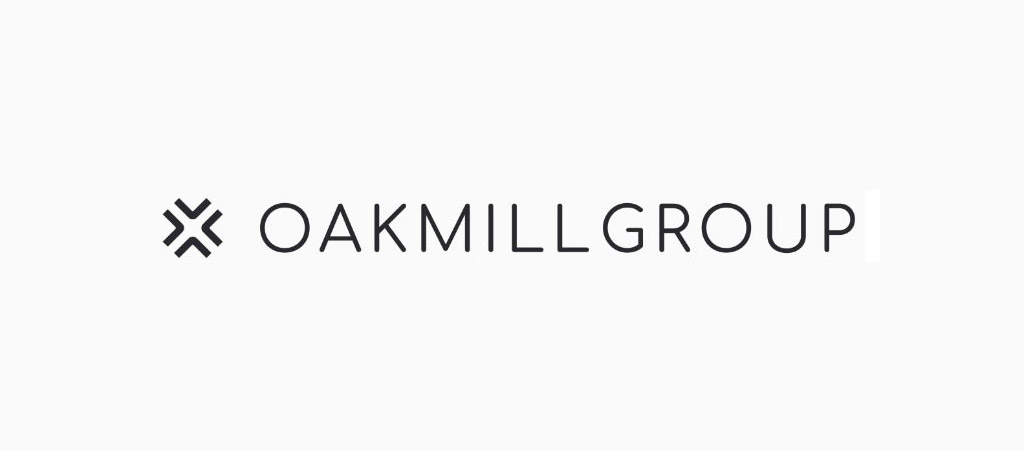 Oakmill Group Company Logo Design Old