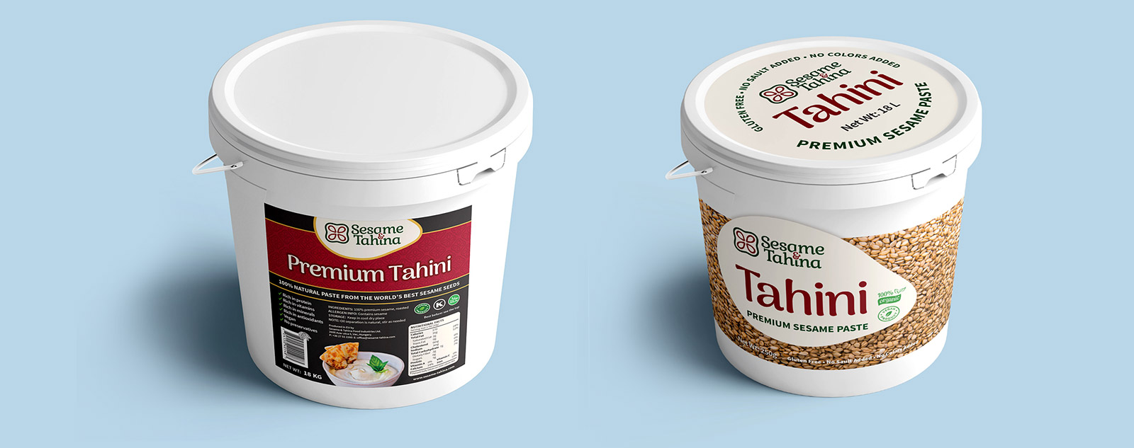 Sesame&Tahina Product Design