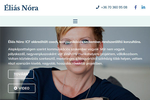 Elias Nora Website Design Cover