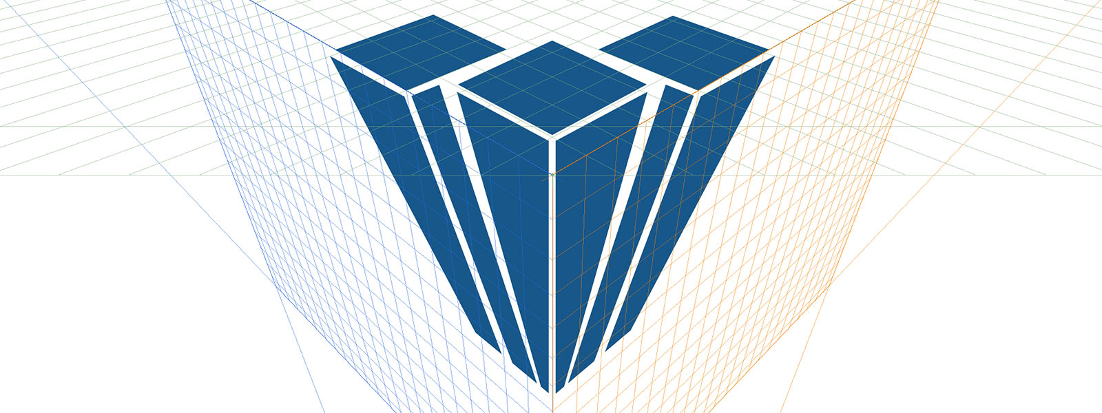 city diamond logo grid