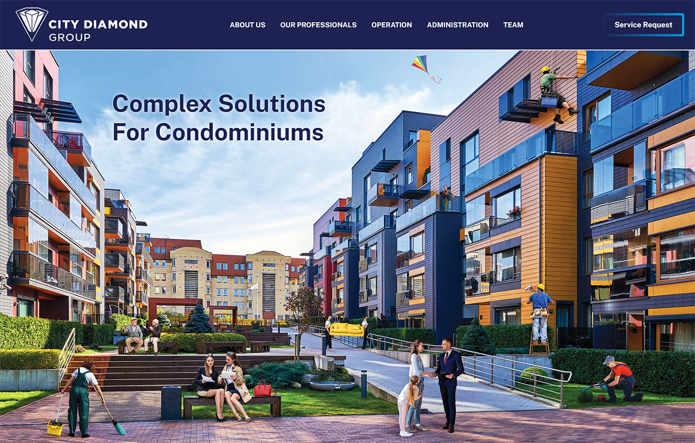 City diamond website design